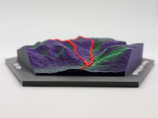 Custom 3D Hiking Trail