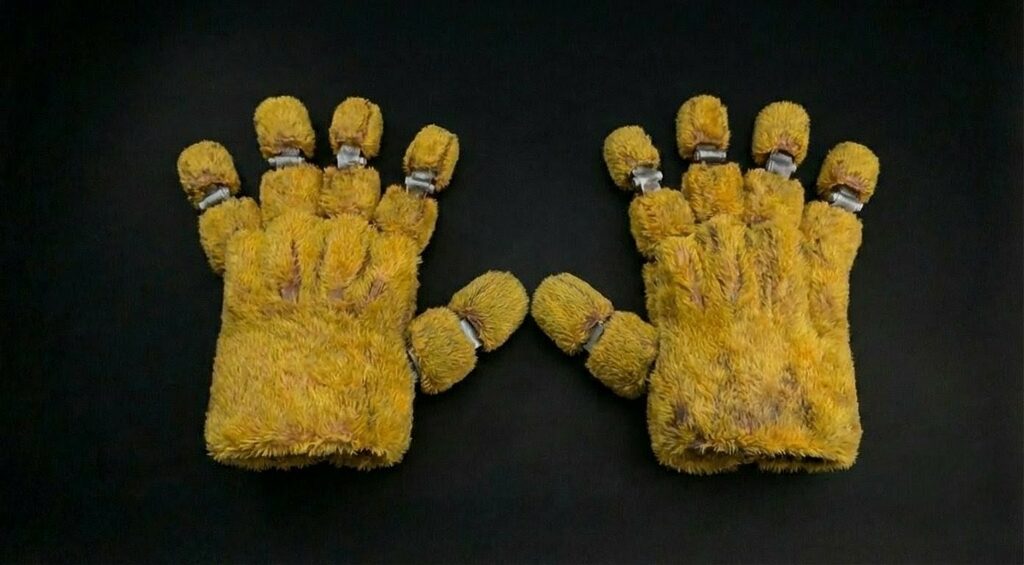 FNAF Spring Bonnie Gloves, with fur Main Picture